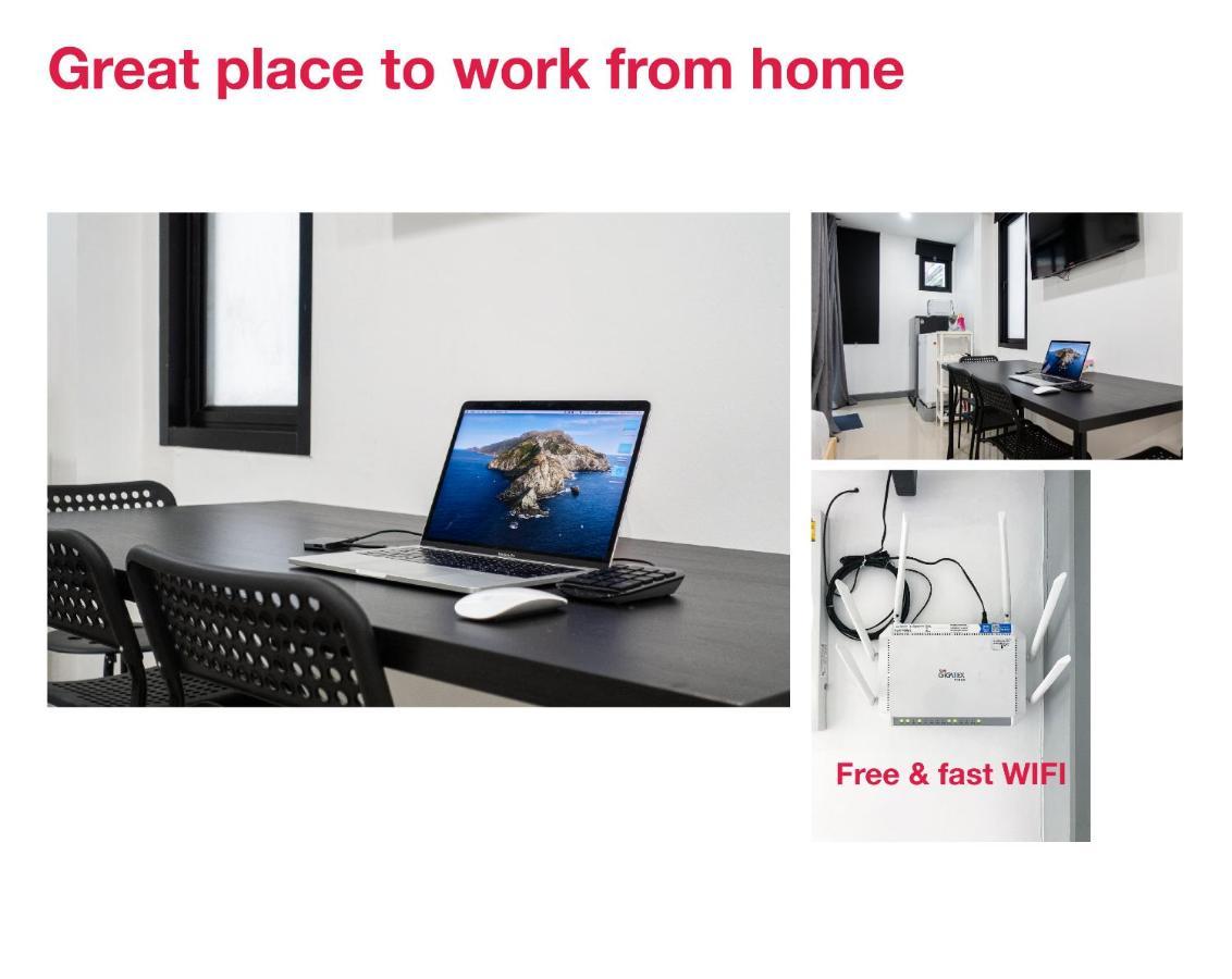 Apartament P2 Silom Large 2Beds Full Kitchen Wifi 4-6Pax Bangkok Zewnętrze zdjęcie
