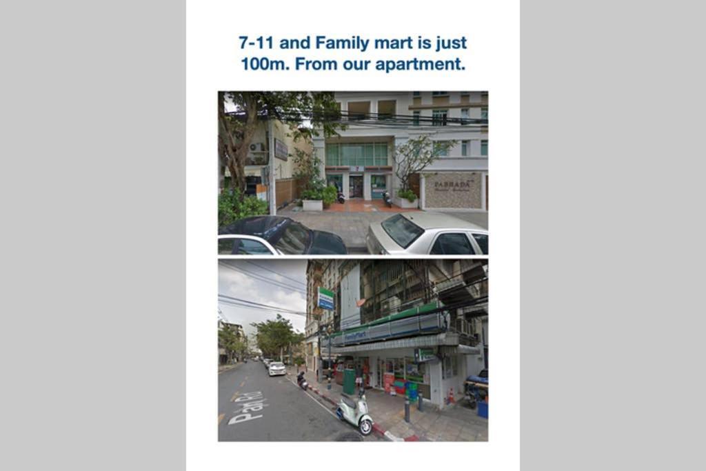 Apartament P2 Silom Large 2Beds Full Kitchen Wifi 4-6Pax Bangkok Zewnętrze zdjęcie